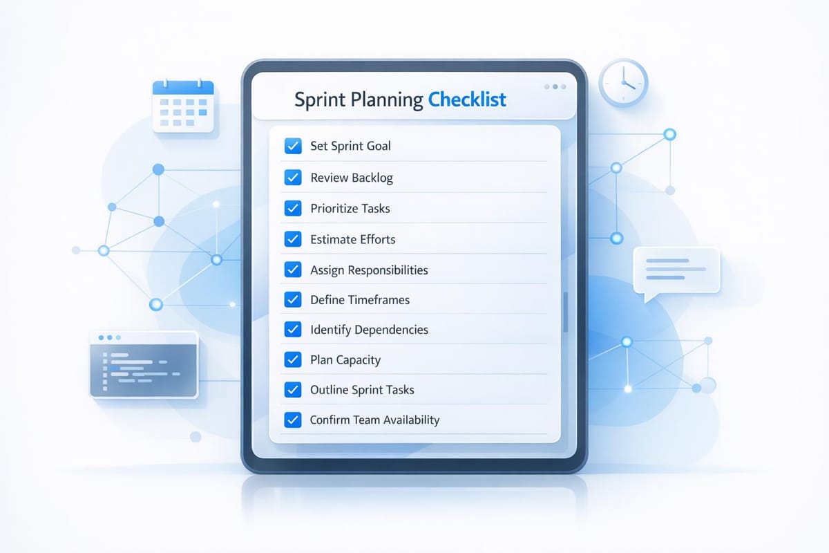 Sprint Planning Checklist: 10 Steps to Cut Meeting Time